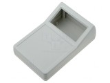 Carcasă desktop ABS gri cu răsucire 97x152x54mm