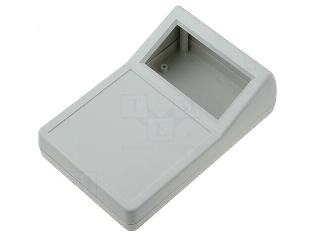 Carcasă desktop ABS gri cu răsucire 97x152x54mm