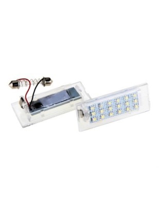 Lampi numar led pentru BMW X5 E53, X3 E83 foto