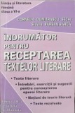 INDRUMATOR PENTRU RECEPTAREA TEXTELOR LITERARE. CLASA A VI-A-CORNELIA DUMITRASCU SECHI, SILVIA BARSAN BARCA