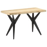 Cumpara ieftin Masa de bucatarie, 120x60x76 cm, lemn masiv de mango