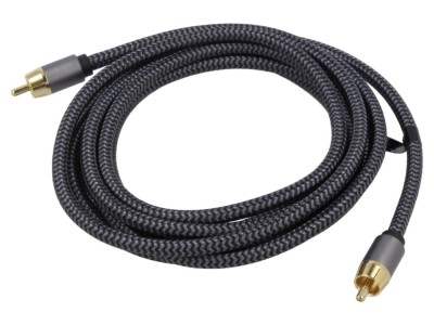 Cablu RCA 5m Aurit 6mm foto