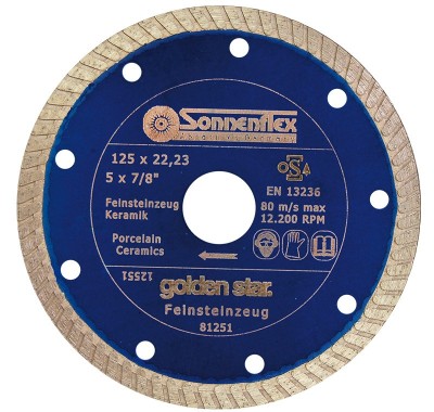 Disc diamantat continu turbo 115X1.2X22.23 foto