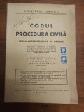 Lot 2 Cărți Juridice Rare 1944 &ndash; Codul Comercial Adnotat + Codul de Procedură Civilă | Ministerul Justiției | Ediții Originale Interbelice