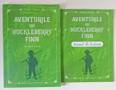 AVENTURILE LUI HUCKLEBERRY FINN , text adaptat si scurtat de MARK TWAIN , 2024 *CONTINE JURNAL DE LECTURA