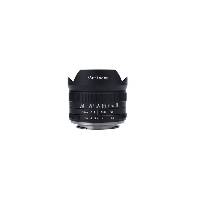 Obiectiv Manual 7Artisans 7.5mm F2.8 APS-C Fisheye Mark II