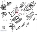 Cumpara ieftin Carena laterala fata jos dreapta originala Peugeot Speedfight - Speedfight 2 - Speedfight - WRC - X-Race - X-Team 2T 50-100cc (rosie)