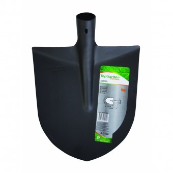 Cazma semirotunda 304x272mm 1000g, fara coada, TopGarden Premium 380458 foto