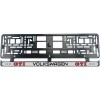Set 2 bucati, suport numar inmatriculare Volkswagen GTI II, Autohelix MSA