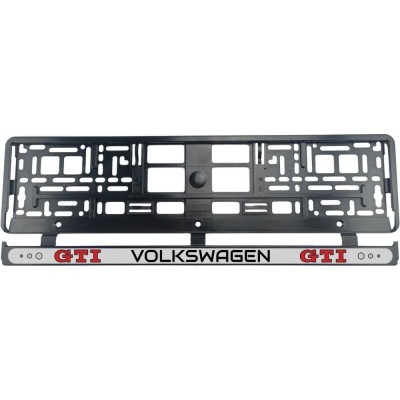 Set 2 bucati, suport numar inmatriculare Volkswagen GTI II foto