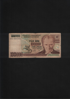 Turcia 100000 100 000 lire 1970 (97) seria51950294 foto