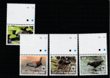 Cook Islands 2014-Fauna,WWF,Pasari,serie (partea I) 4 val.dant.,cu vigneta, Nestampilat