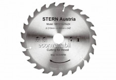 Disc taiere lemn pentru Fierastrau Circular Stern SBT160/24 foto