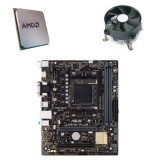 Kit Placa de Baza Asus A68HM-PLUS, AMD Quad Core A8-6600K, Cooler