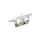 Electrovalva 2 cai 90&deg; WH13X10025 OEM pentru Masina de Spalat Rufe General Electric si Hotpoint