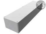 Carcasă universală aluminiu HAMMOND 1590BXBK IP54 70x254x51mm