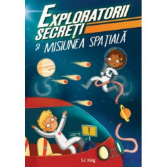 Exploratorii secreți și misiunea spațială - Paperback brosat - S.J. King - Didactica Publishing House