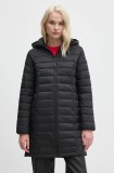Pepe Jeans geaca AMMY LONG femei, culoarea negru, de iarna, PL402442