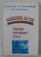 TRIUNGHIUL DE FOC - MARASTI , MARASESTI , OITUZ de FLORIAN TUCA , CRISTACHE GHEORGHE , NICOLAE IONESCU , 1997 * MICI DEFECTE
