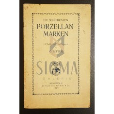 Die wichtigsten Porzellan - Marken, 1920