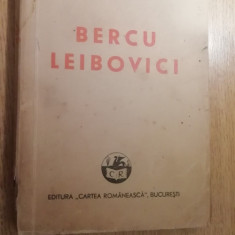 myh 46s - Al. O. Teodoreanu - Bercu Leibovici - ed 1942