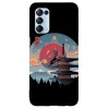 Husa compatibila cu Oppo A53 model Shinigami in Edo, Silicon, TPU, Viceversa, Transparent, Carcasa