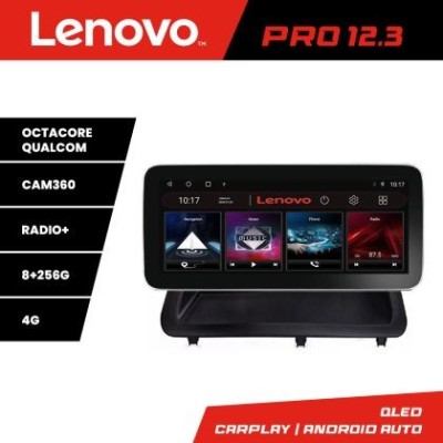 Navigatie Lexus CT 2011-2018 varianta cu ecran de fabrica Lenovo Qled 12.3 inch Octa Core 8+256 360 DSP ADAS carplay android auto radio internet KIT-c foto