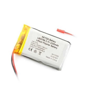 Acumulator Lithium Polymer 12662 2200mAh 1S 3.7V conector JST-BEC foto