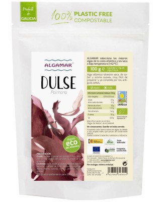 Alge dulse bio 100g Algamar foto