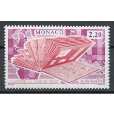 Monaco 1987 Mi 1806 MNH - Ziua timbrului