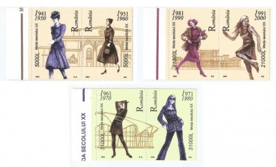 |Romania, LP 1635/2004, Moda Secolului XX, MNH foto