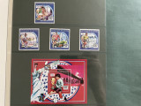 Guineea - serie timbre fotbal campionatul mondial 1994 SUA nestampilate MNH, Nestampilat