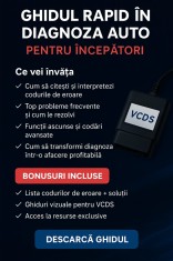 Ghid Rapid Diagnoză Auto VAG &ndash; 100 capitole / 500 pagini + Licență Rev&acirc;nzare