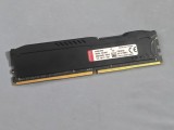 Memorie RAM desktop HyperX Fury Black 8GB DDR4 2666MHz CL15 1.2V - HX426C15FB/8