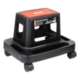 Scaun de atelier cu roti si compartiment unelte, 150 kg, AMiO
