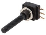 Potentiometru axial 250&Omega; 200mW THT 6mm plastic