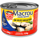 Conserva Peste, Navodul Plin, Macrou In Ulei Vegetal, 200g