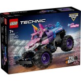 LEGO&reg; Technic - Monster Jam Sparkle Smash cu motor cu arc (42220)