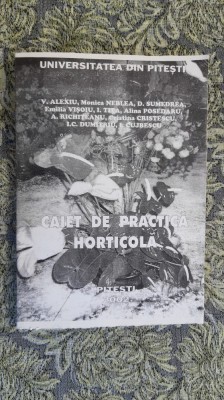 Caiet De Practica Horticola foto