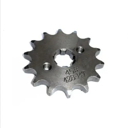 Pinion fata 14 dinti pas lant 428 moped First Bike Activ 4T 50cc &acirc;&euro;&ldquo; ATV-uri China 4T AC 50-110-125cc (pas lant 428)