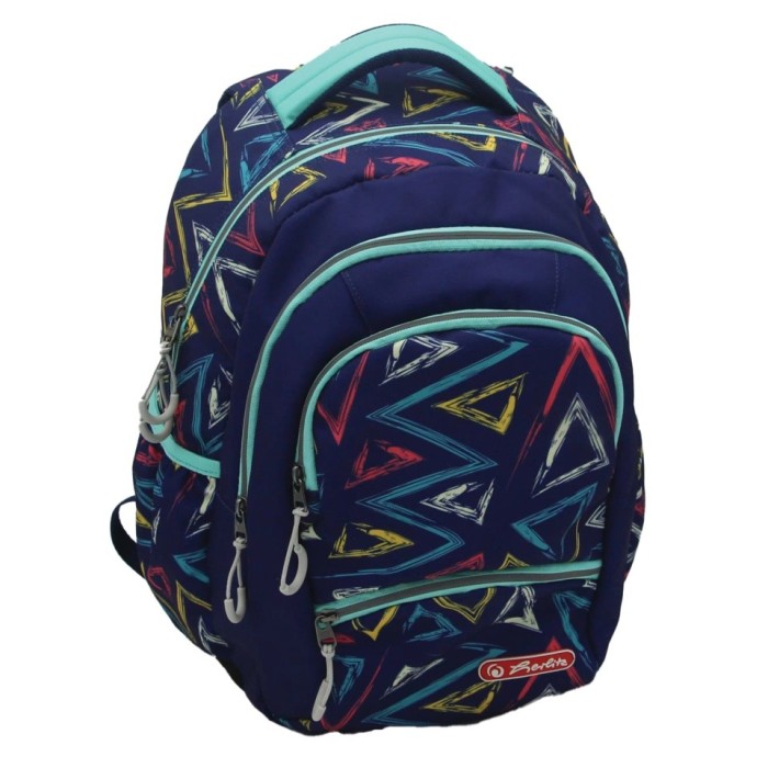 RUCSAC HERLITZ ZIPPER PRO: ERGONOMIC, SPATIOS, POLIESTER RECICLAT REZISTENT LA