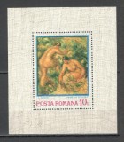 Romania.1974 100 ani impresionismul:Pictura-Bl. YR.560, Nestampilat