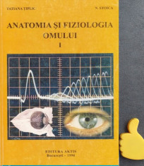 Anatomia si fiziologia omului, vol. 1 N. Stoica, Tatiana Tiplic foto