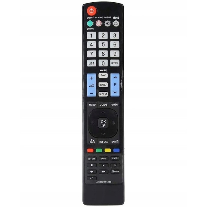 Telecomanda pentru LG AKB72914209, x-remote, Negru