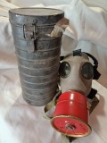 NI3D-153 Mască rom&acirc;nească contra gazelor, model 1935, fabricată la Antigaz Vulcan