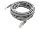 Patch cord U/UTP 5e CCA gri 5m RJ45