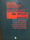 Avram Filipas - Institutii de drept penal (Editia: 2008)
