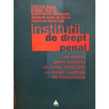 Avram Filipas - Institutii de drept penal (Editia: 2008)