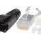 Mufă RJ45 8P8C Ecranată Crimpată pe Cablu IDC
