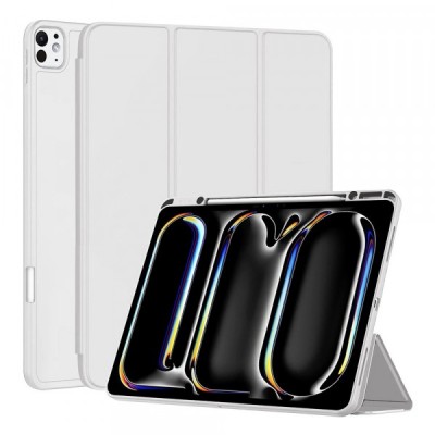 Husa pentru Apple iPad Pro 13 (2024), Techsuit, Flex Trifold, Gri foto